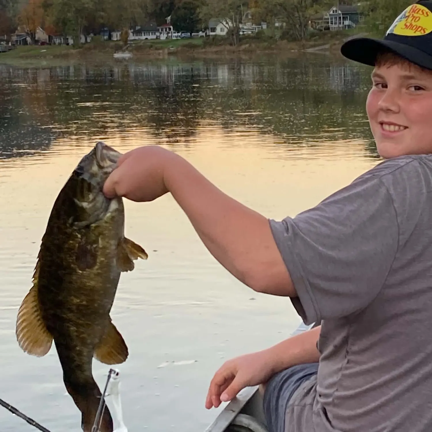 Smallmouth bass caught on Fishbrain