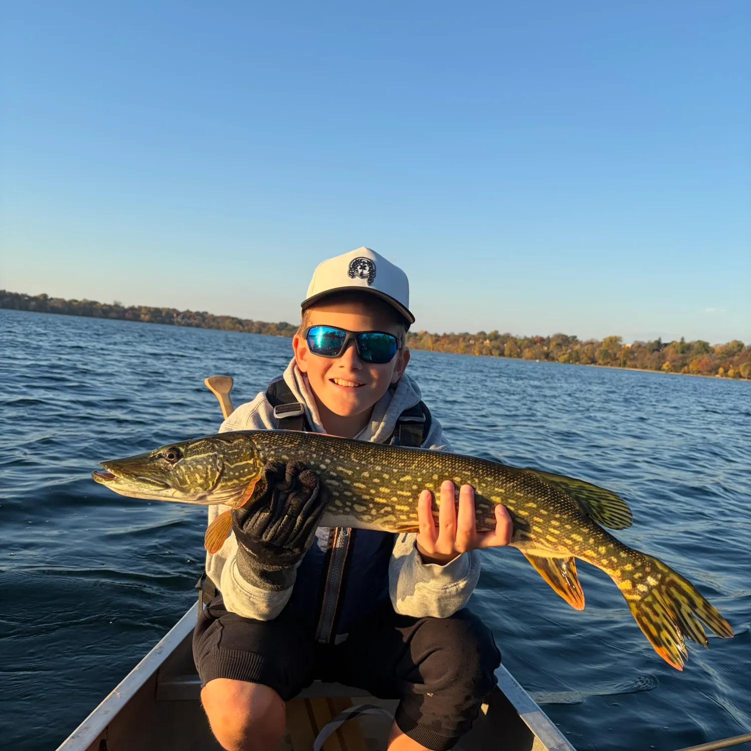 Northern pike caught on Fishbrain