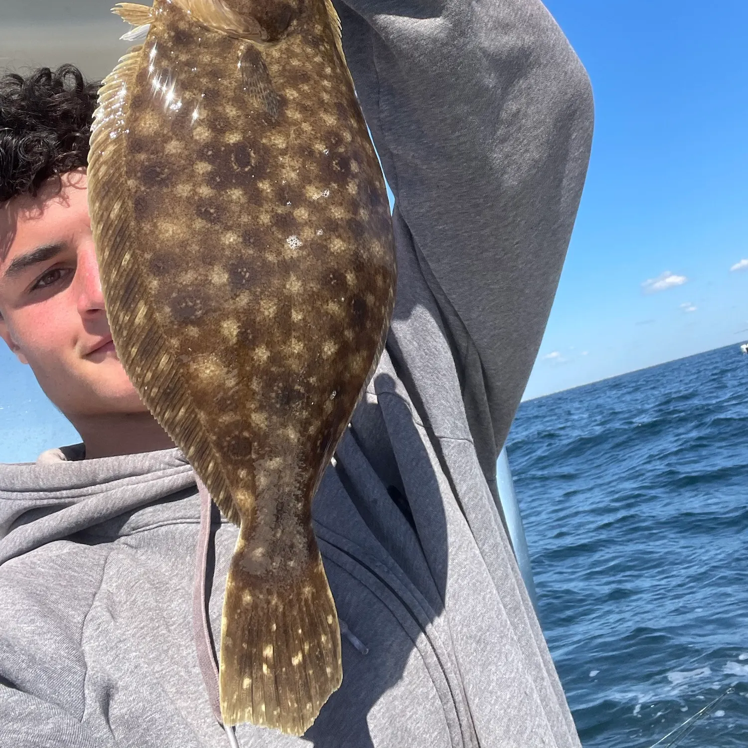 Summer flounder caught on Fishbrain