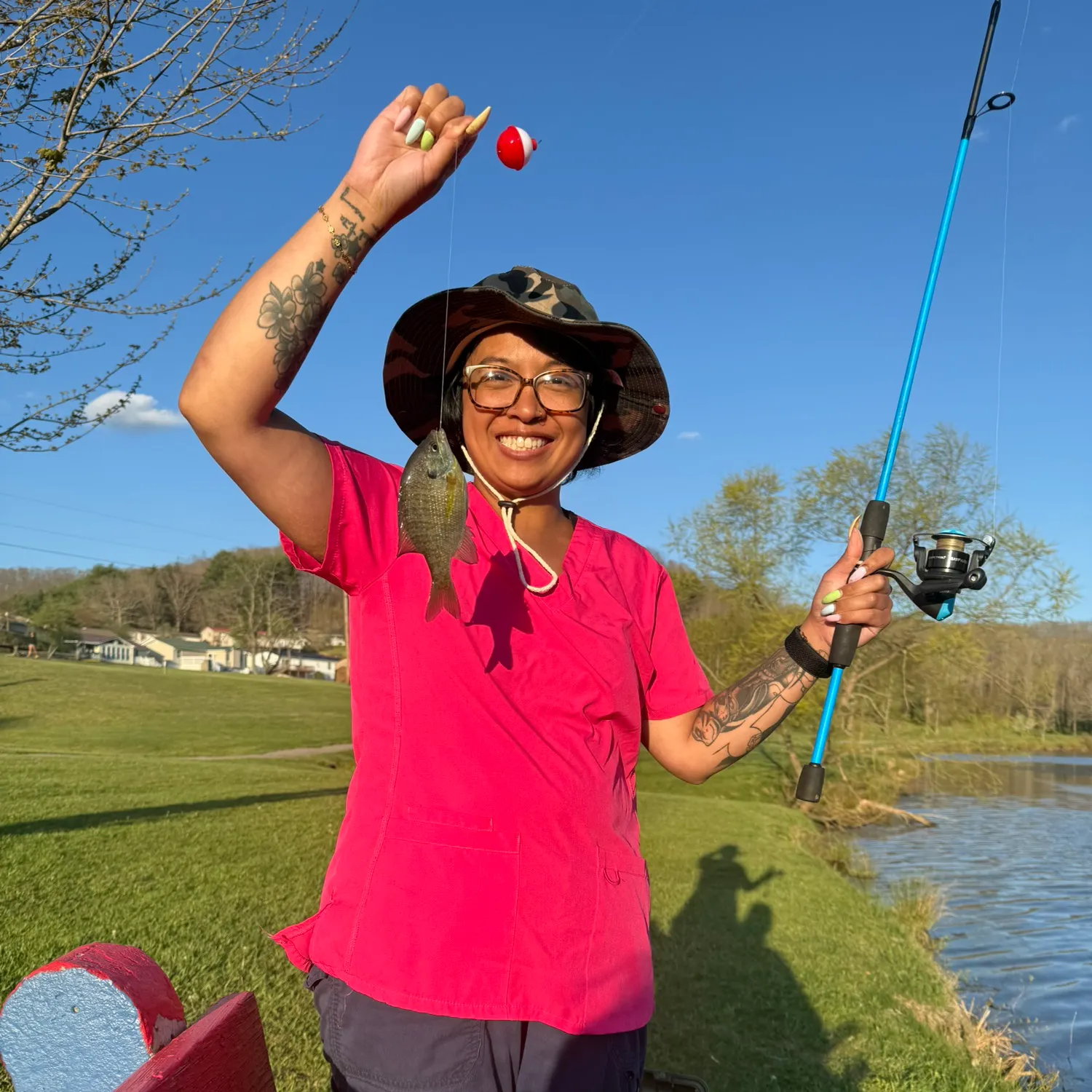 recently logged catches