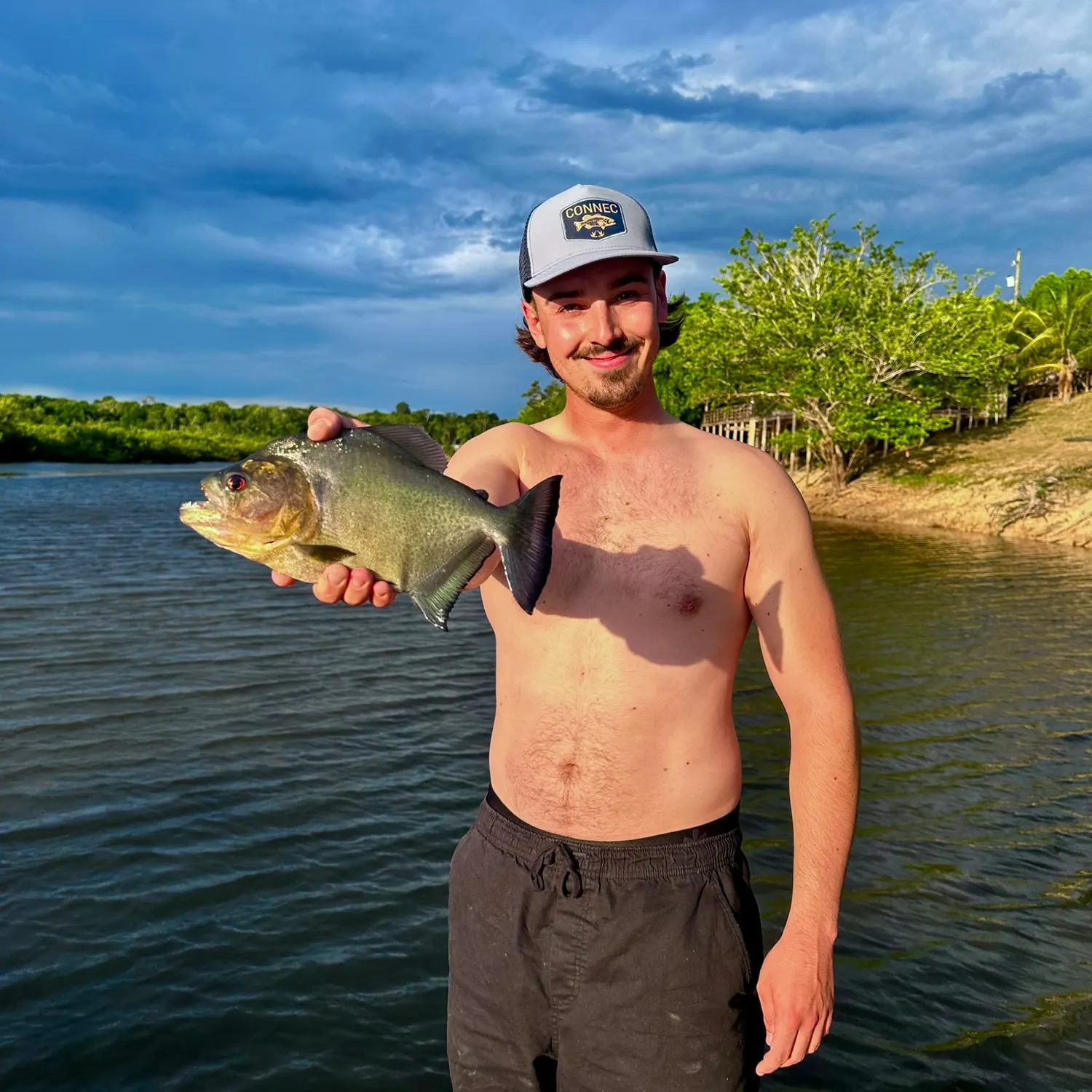 Redeye piranha caught on Fishbrain