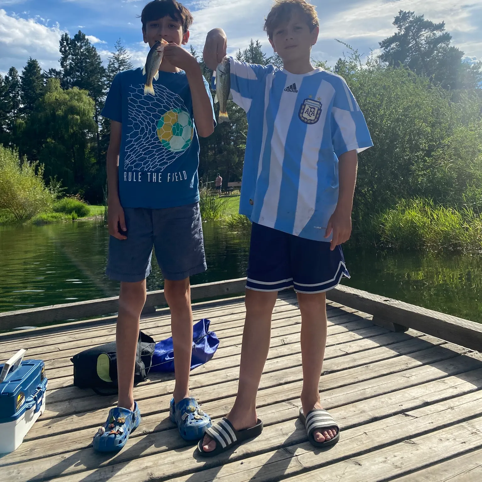 recently logged catches