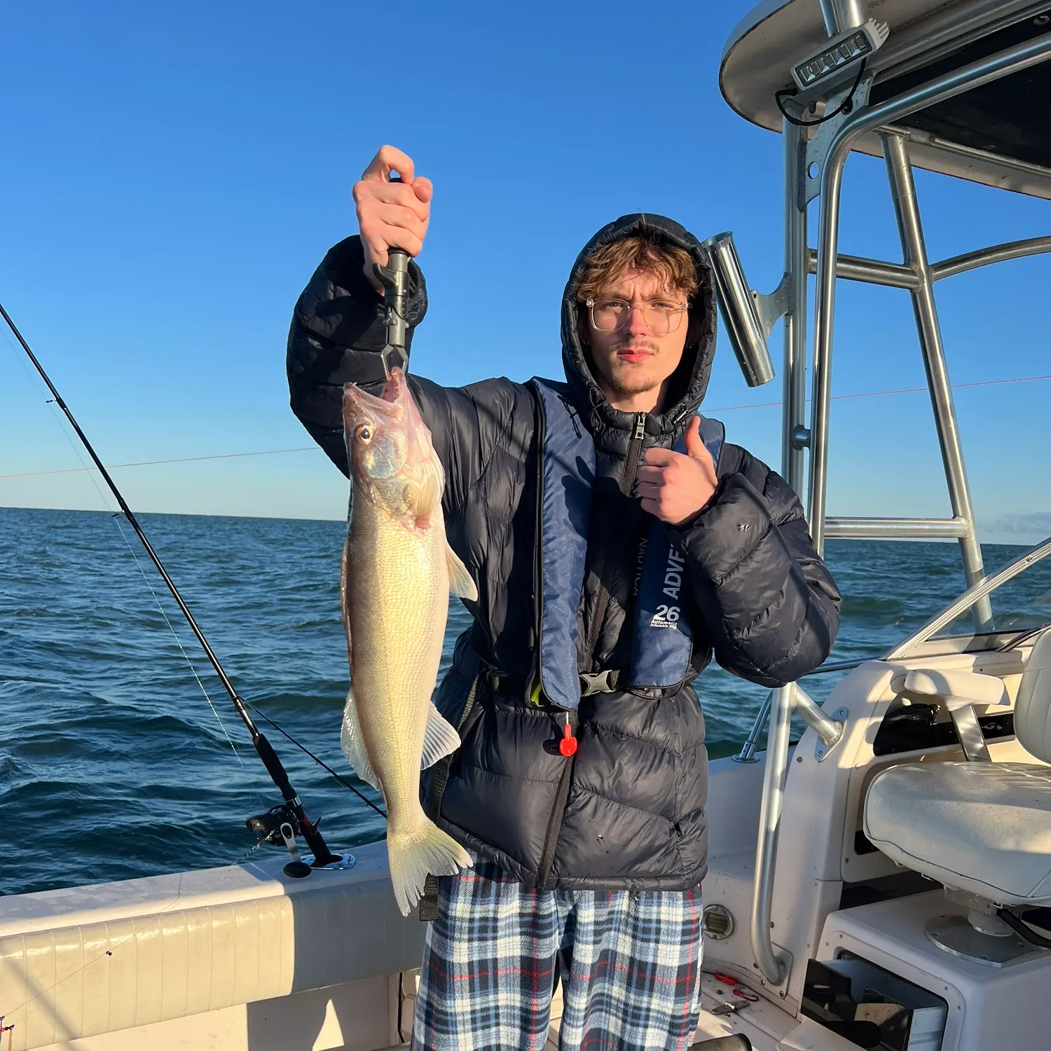 Walleye caught on Fishbrain