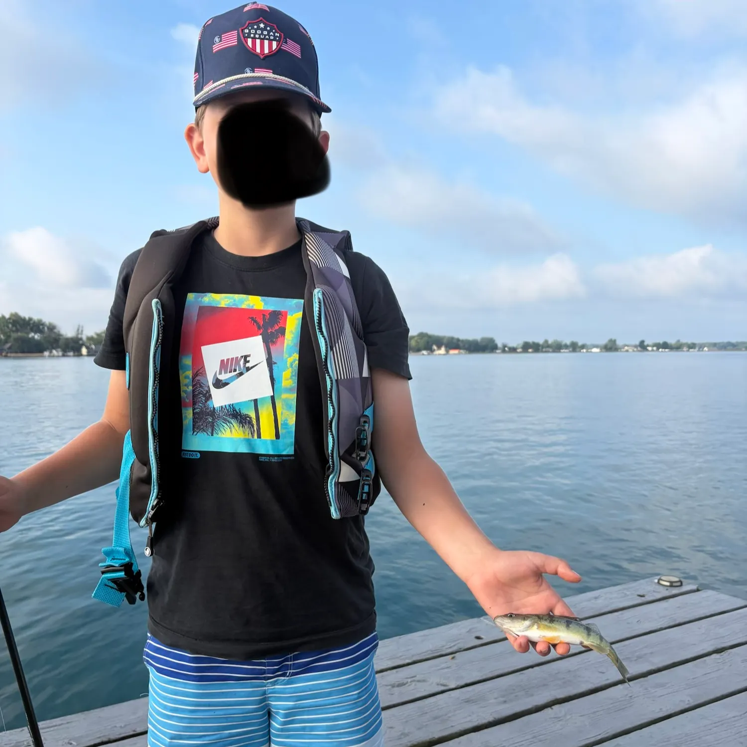 Yellow perch caught on Fishbrain