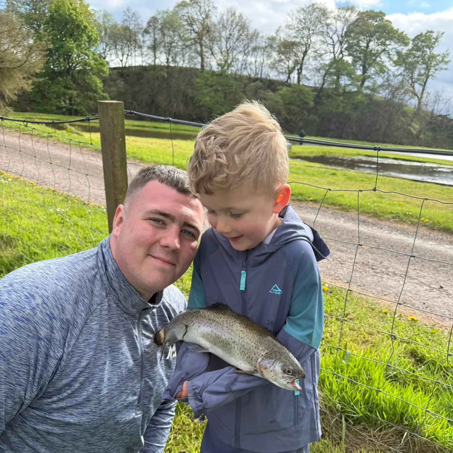 Rainbow trout caught on Fishbrain