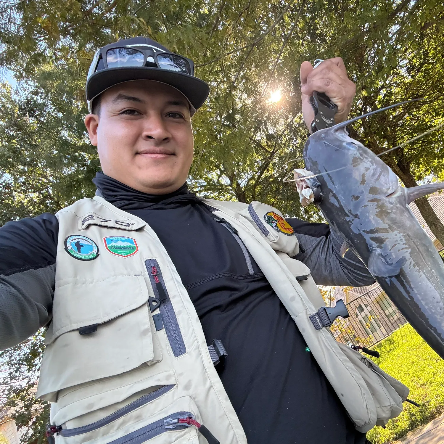 Channel catfish caught on Fishbrain