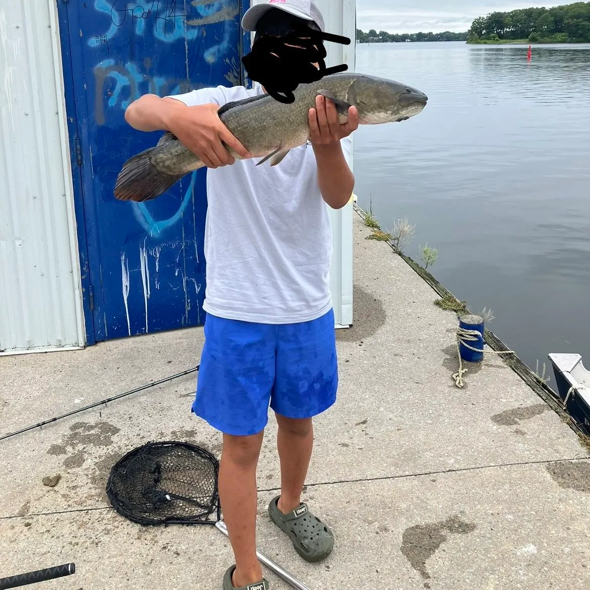 Eyetail bowfin caught on Fishbrain