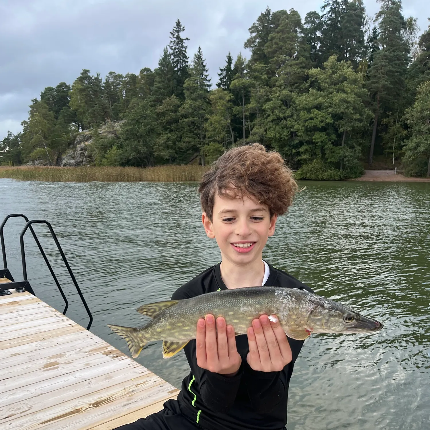 Northern pike caught on Fishbrain