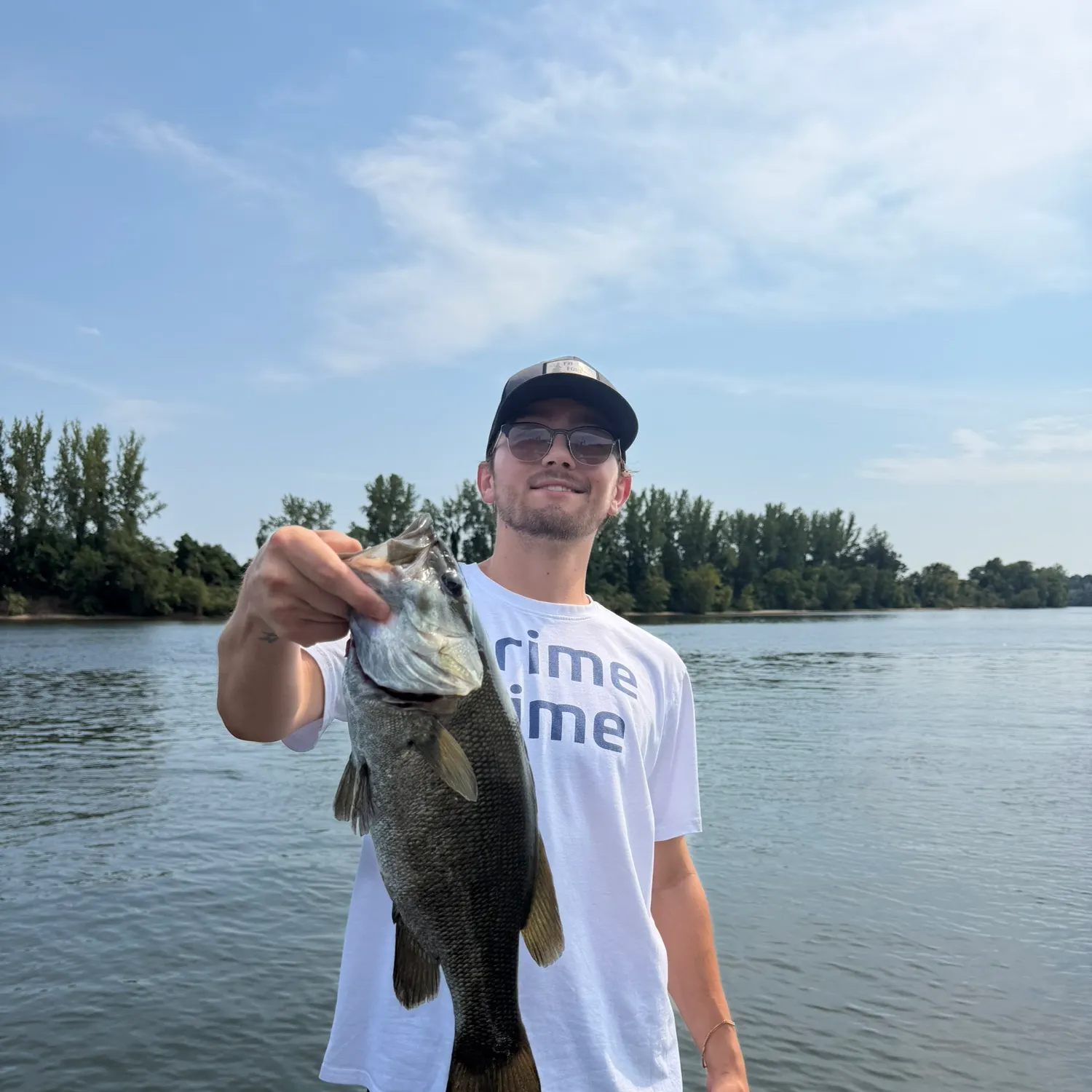 Smallmouth bass caught on Fishbrain