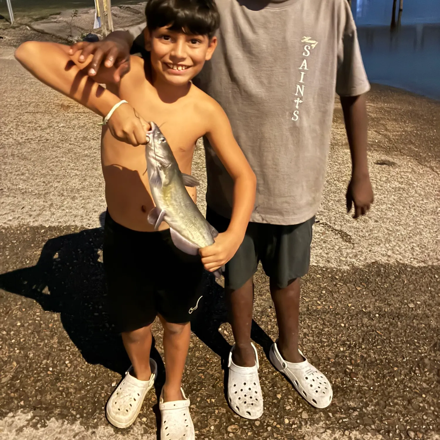 Channel catfish caught on Fishbrain