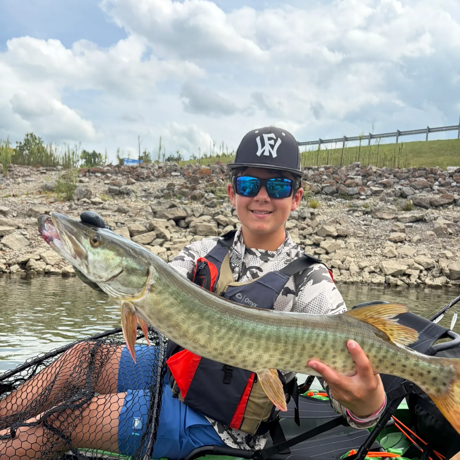 Muskie caught on Fishbrain