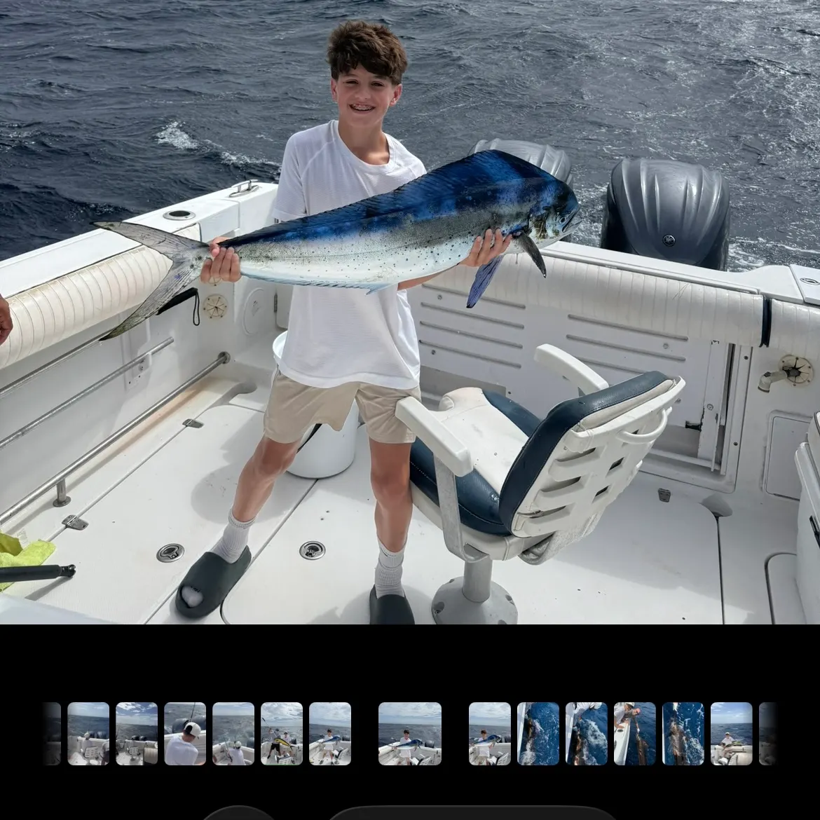 recently logged catches