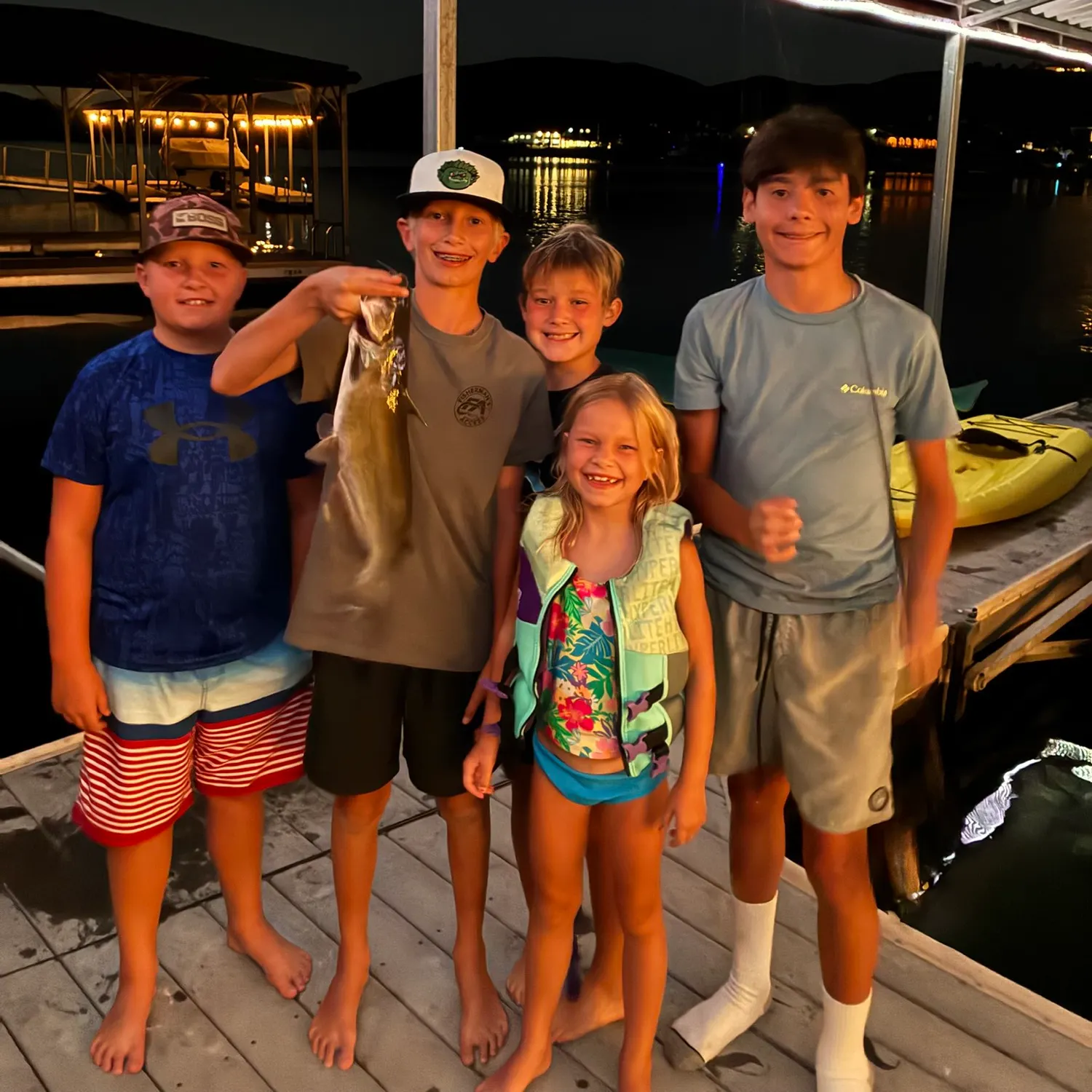 recently logged catches