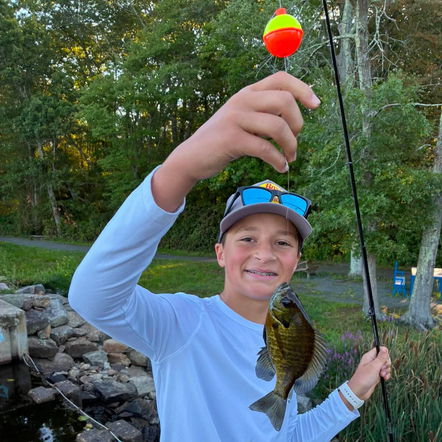 Bluegill caught on Fishbrain