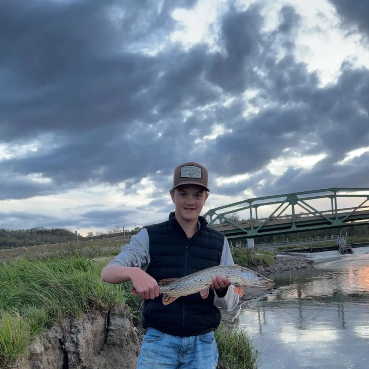 Northern pike caught on Fishbrain