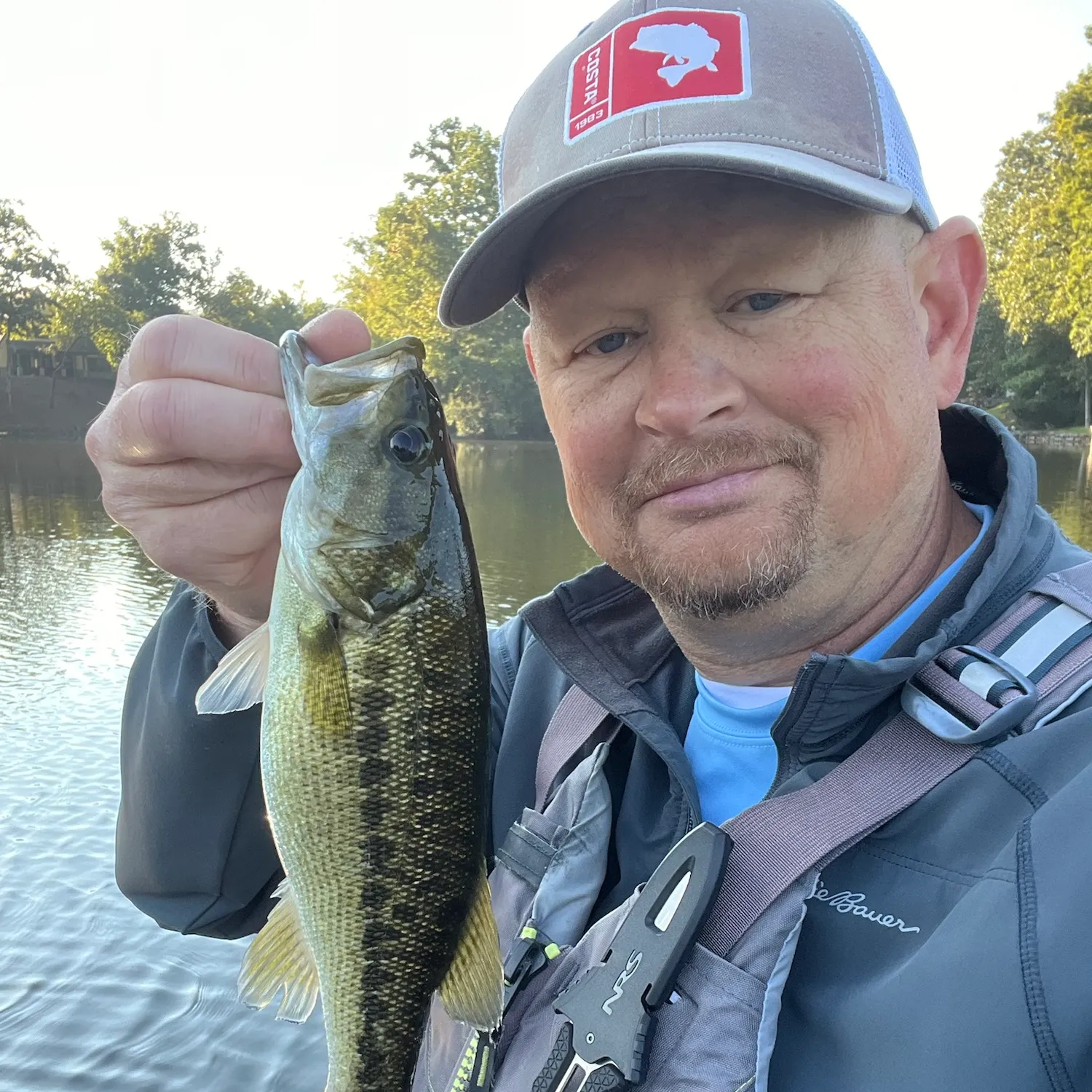 Spotted bass caught on Fishbrain
