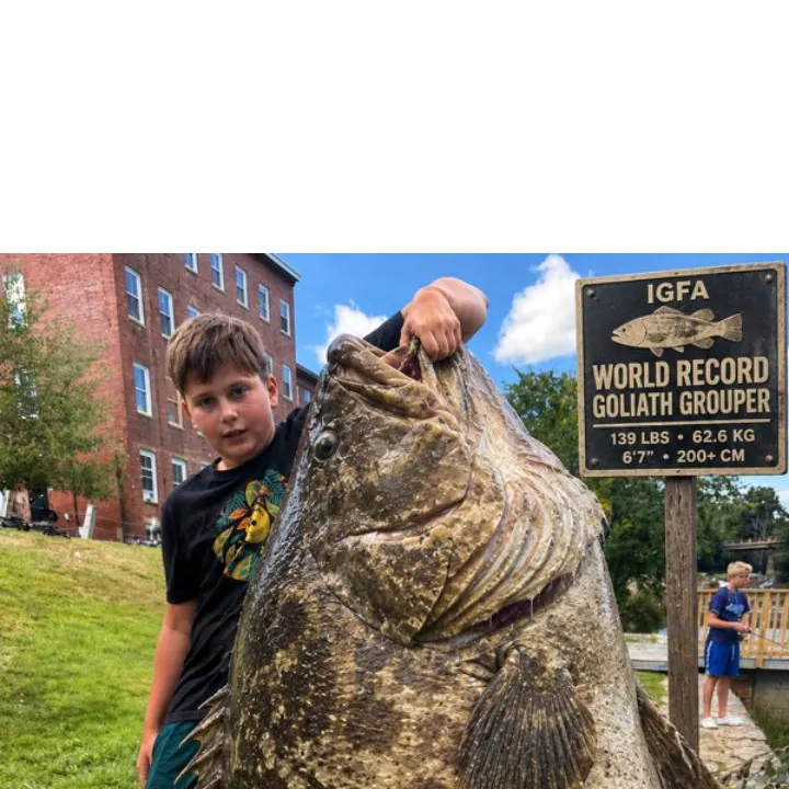 The most recent Pacific goliath grouper catches on Fishbrain