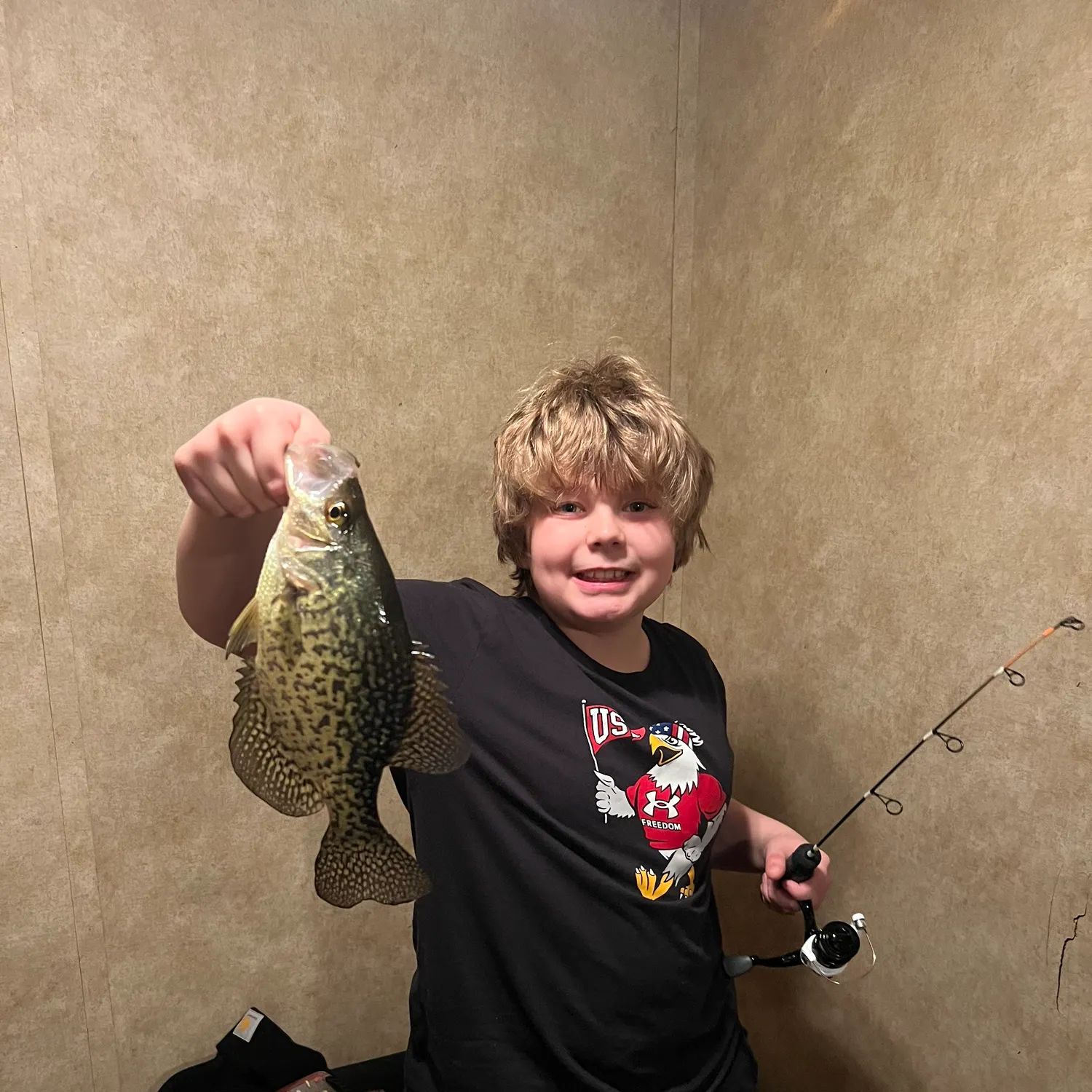 The most recent Black crappie catches on Fishbrain