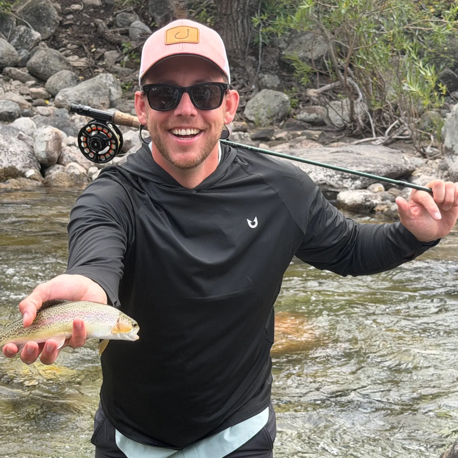 Rainbow trout caught on Fishbrain