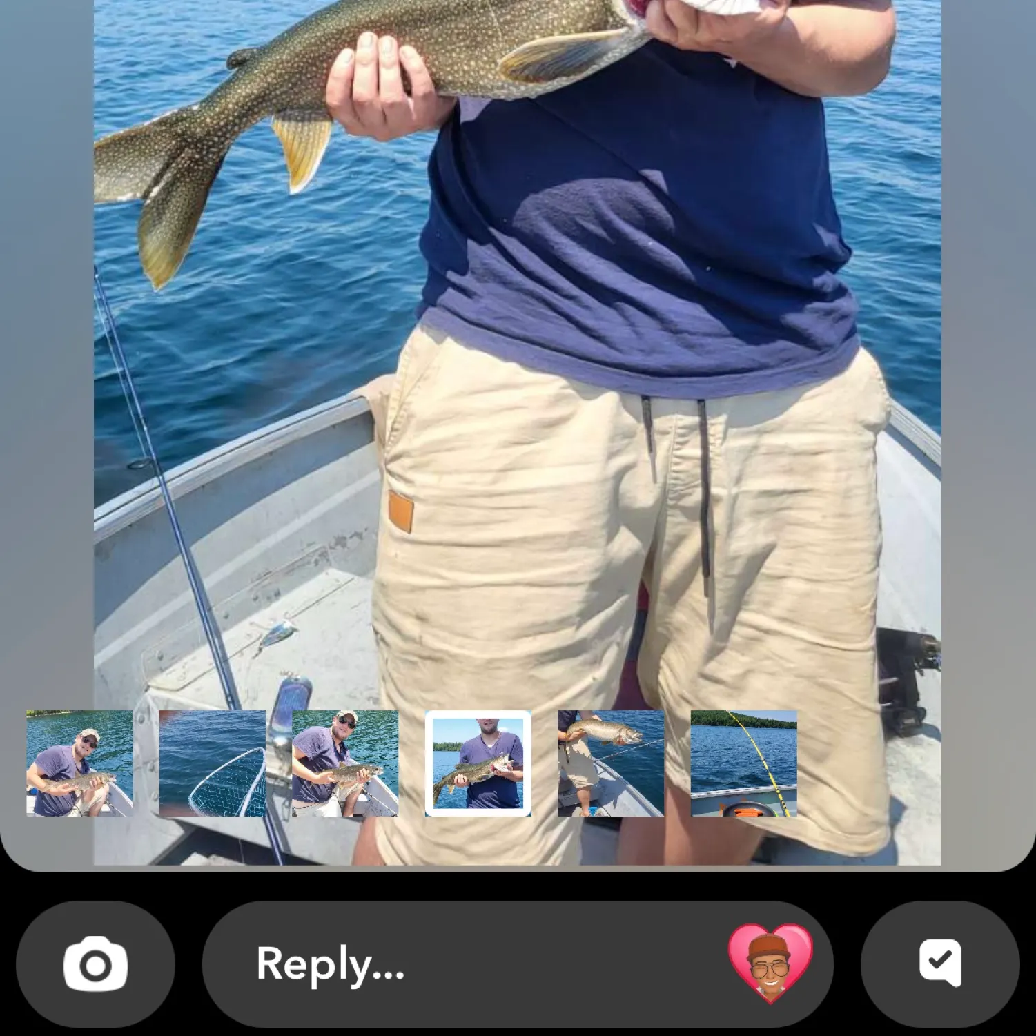 recently logged catches