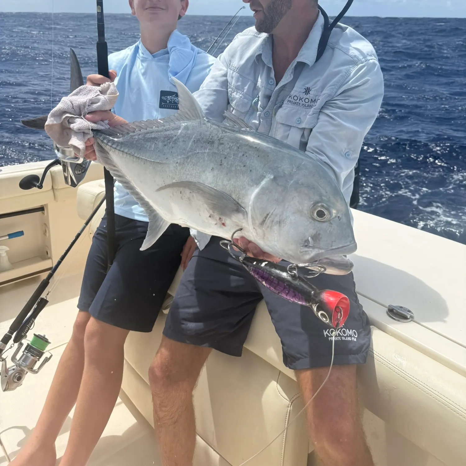 The most recent Giant trevally catches on Fishbrain