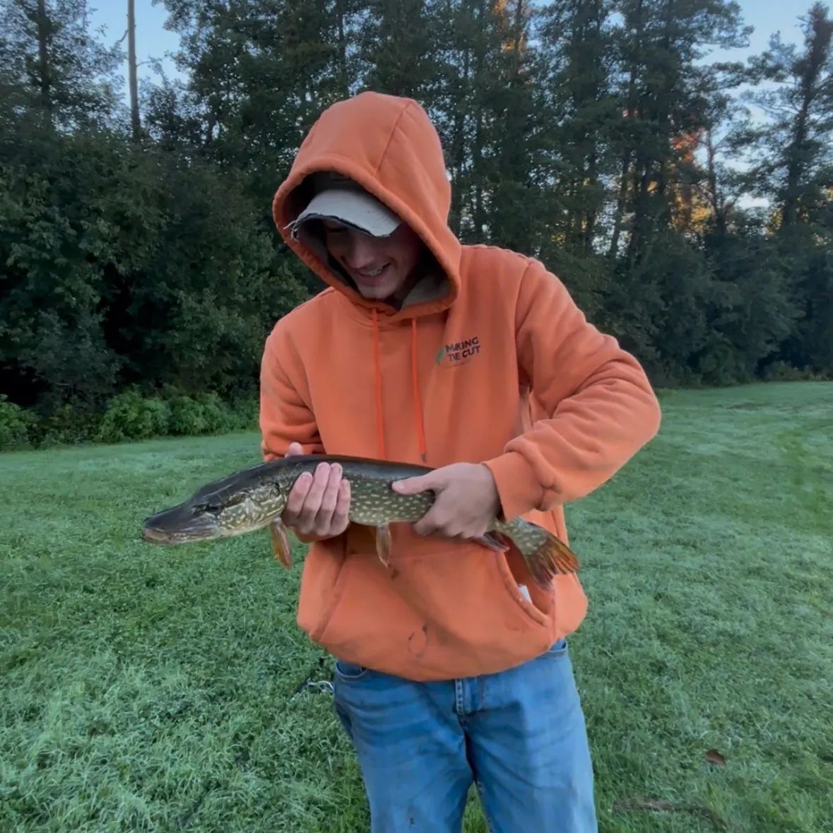 Northern pike caught on Fishbrain