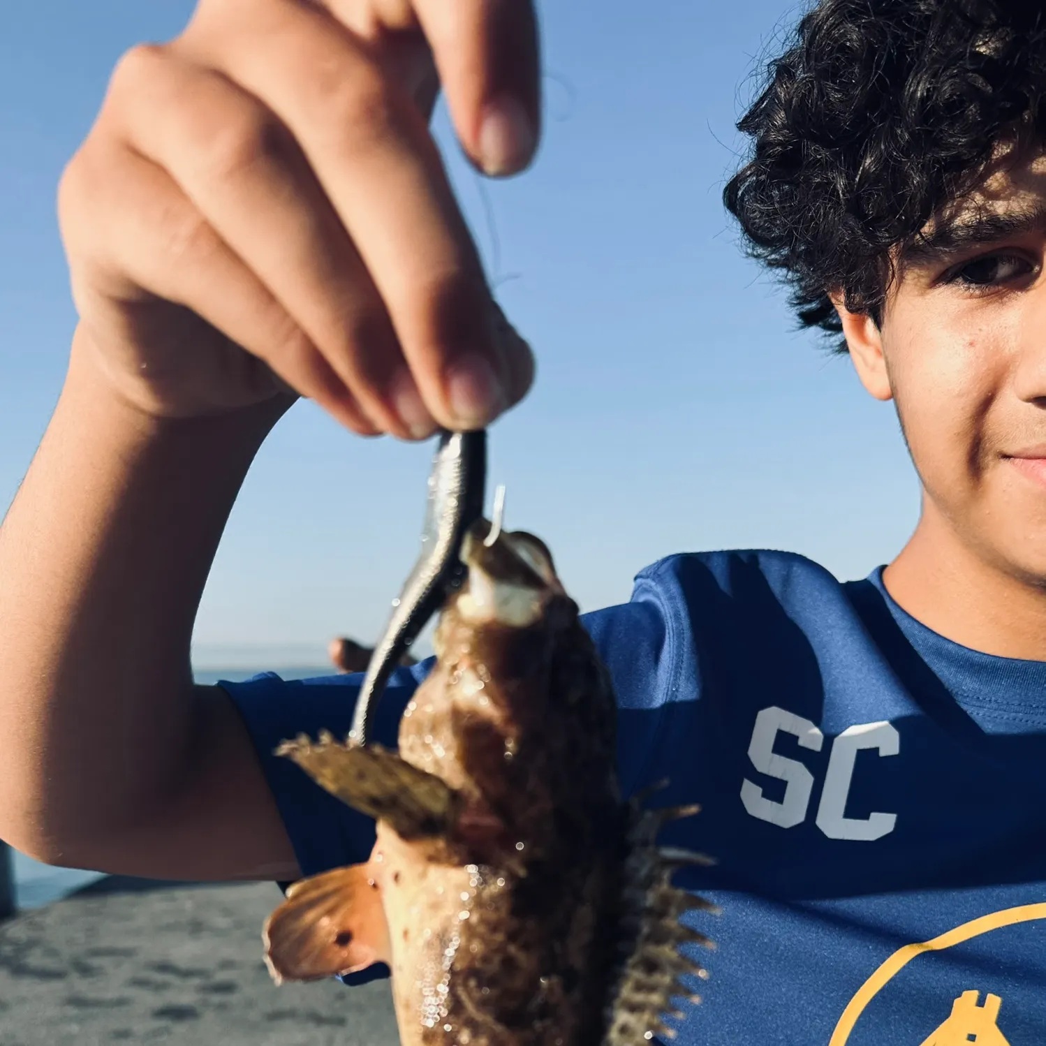 The most recent Black scorpionfish catches on Fishbrain