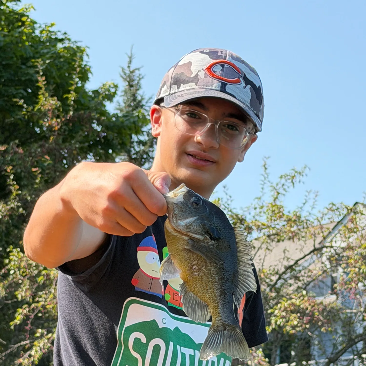 Bluegill caught on Fishbrain