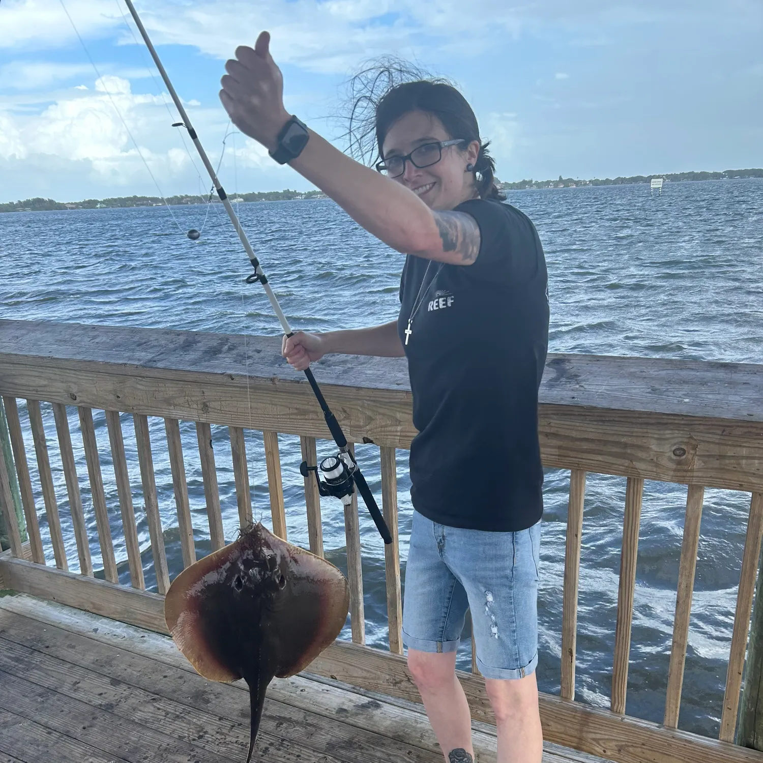The most recent Common stingray catches on Fishbrain