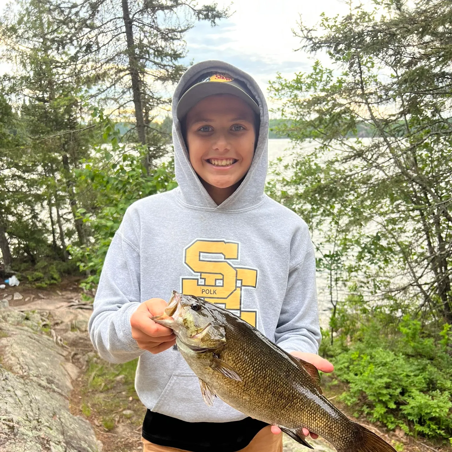 Smallmouth bass caught on Fishbrain