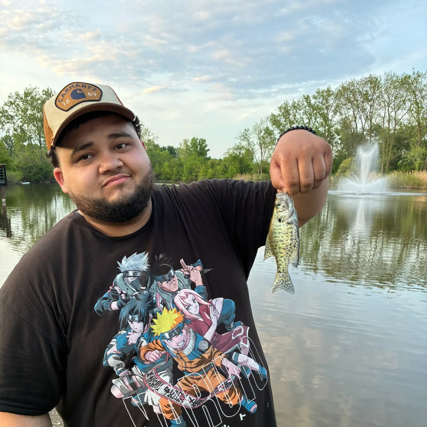 recently logged catches