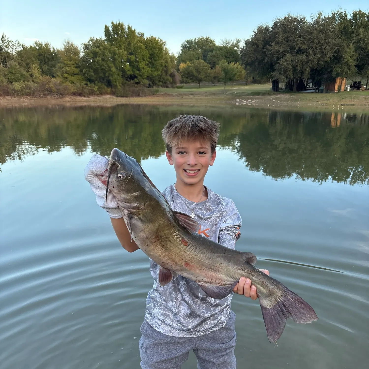 Channel catfish caught on Fishbrain