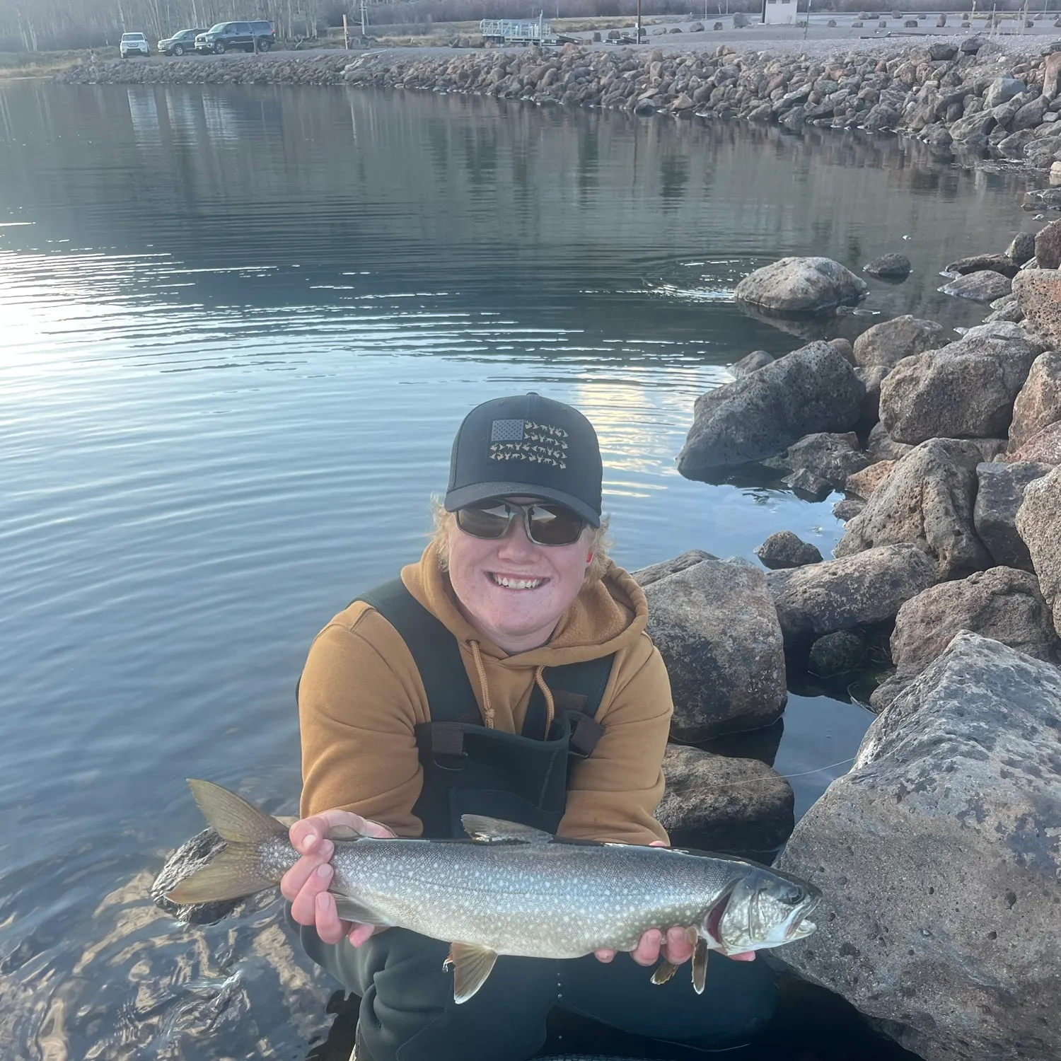 The most recent Lake char catches on Fishbrain