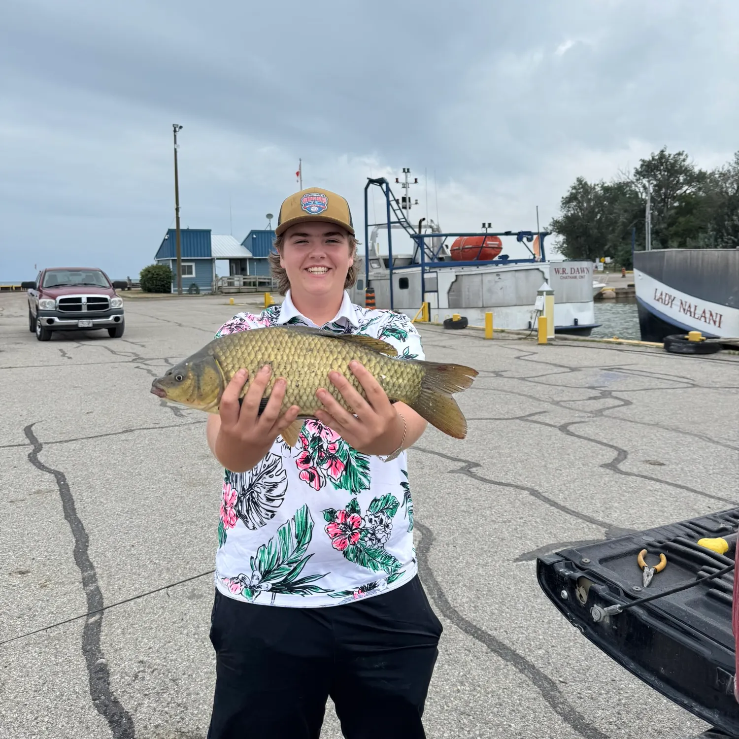 recently logged catches
