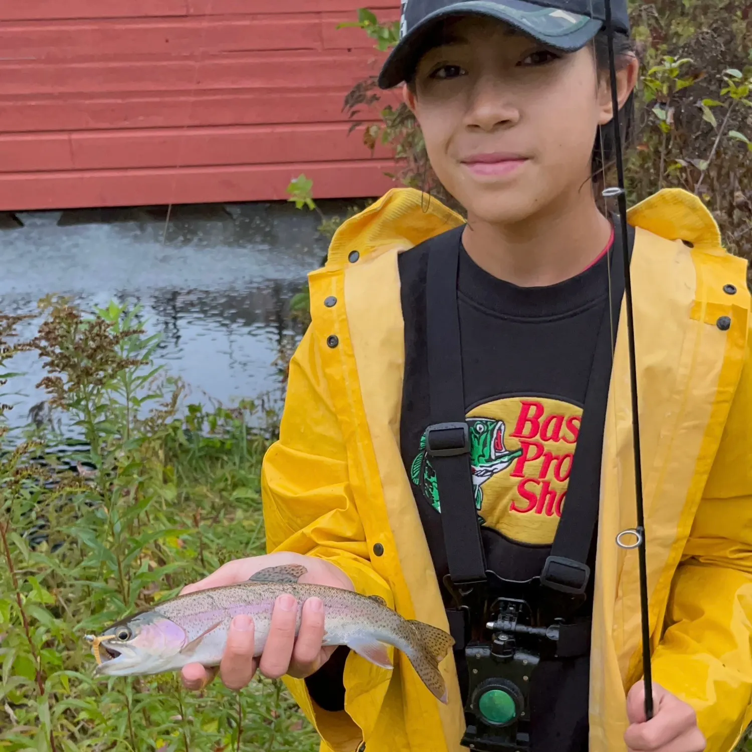 Rainbow trout caught on Fishbrain