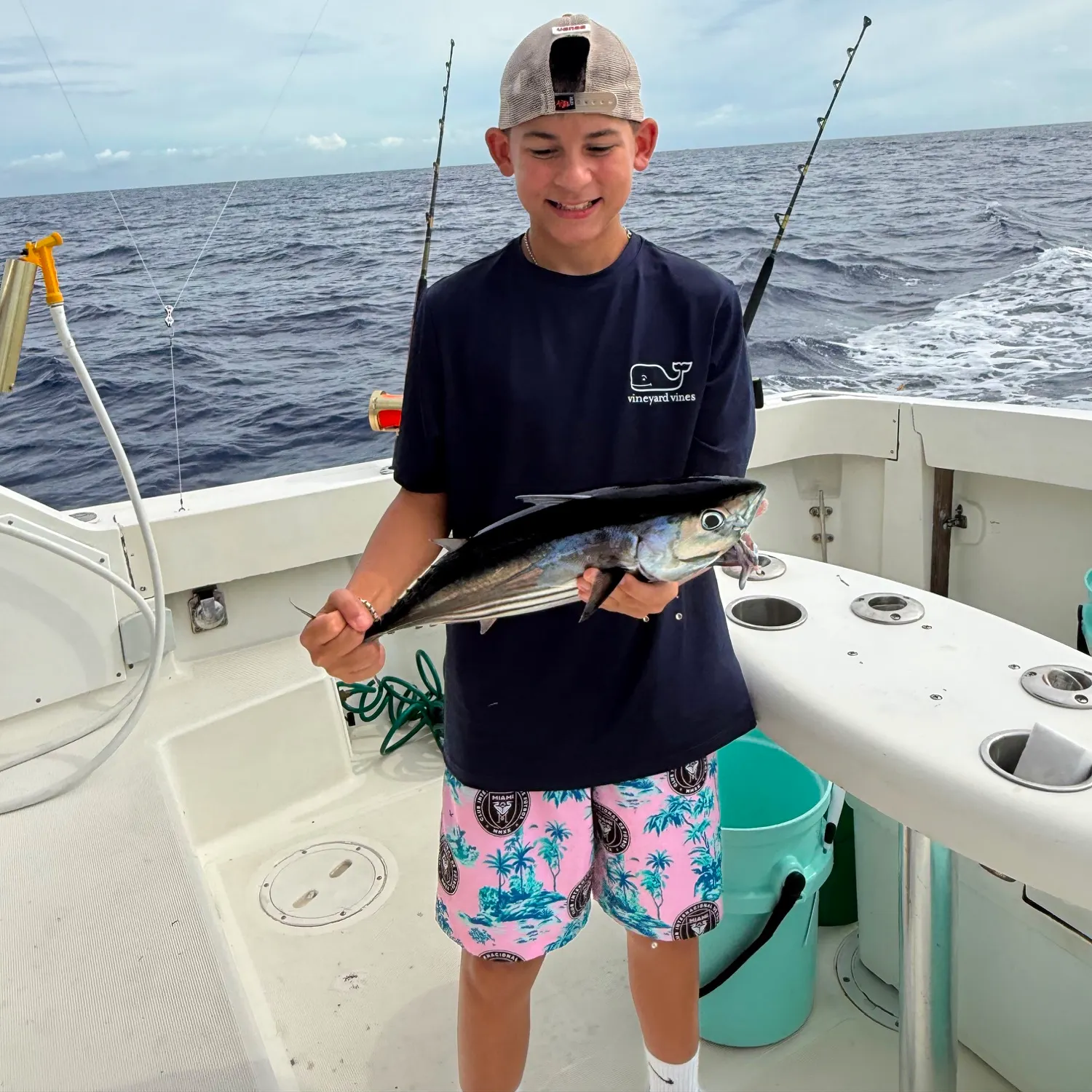 Skipjack tuna caught on Fishbrain
