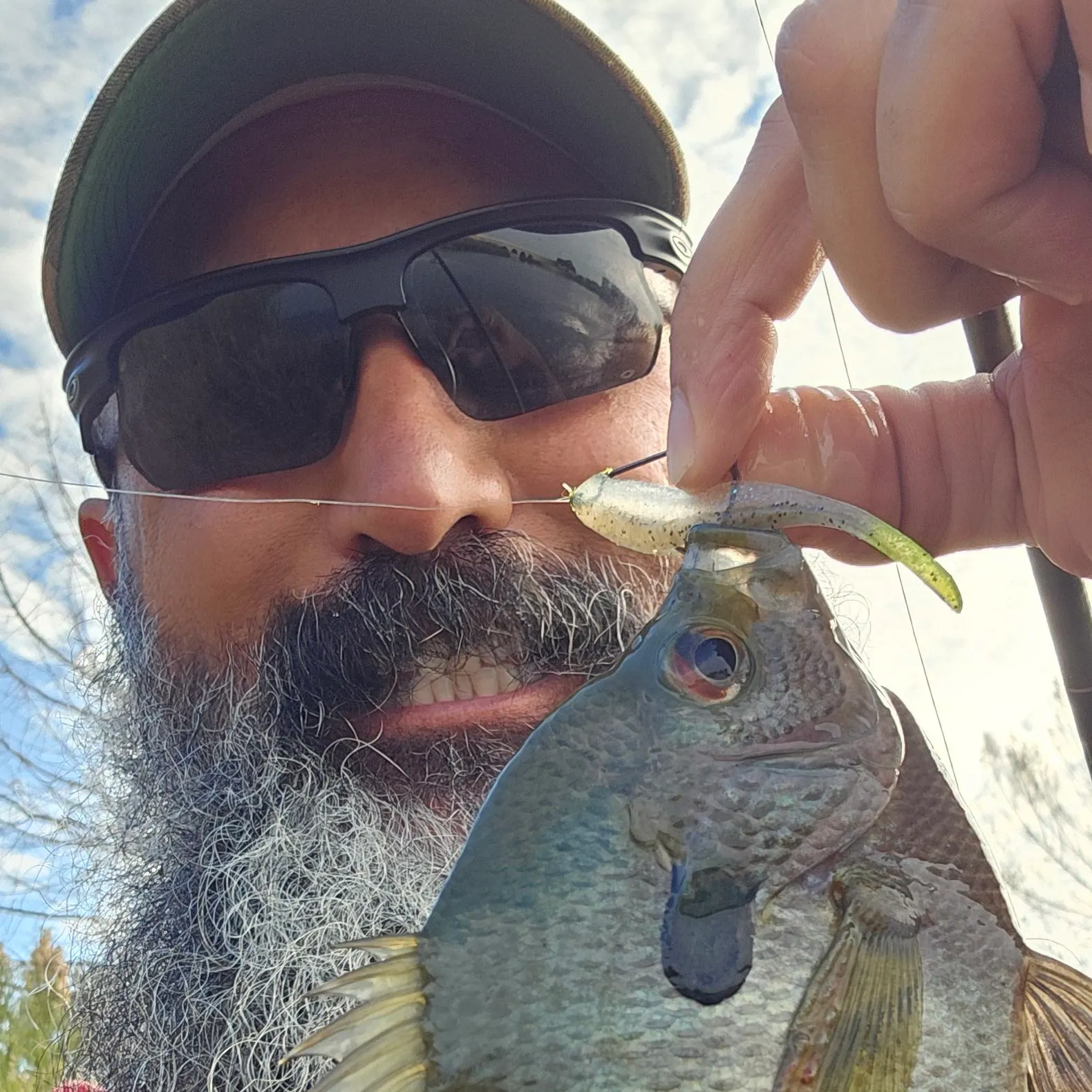 The most recent Longear sunfish catches on Fishbrain
