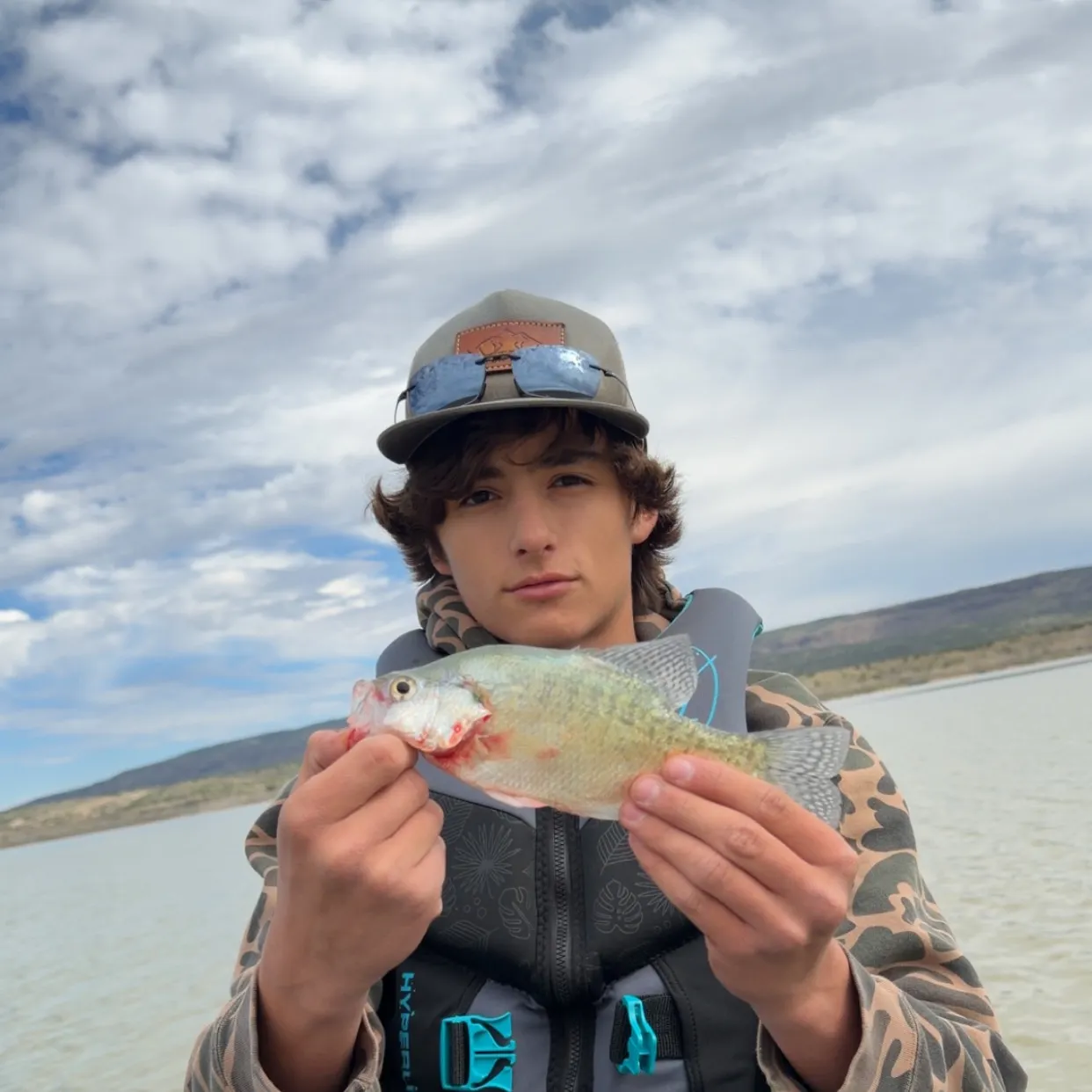 White crappie caught on Fishbrain