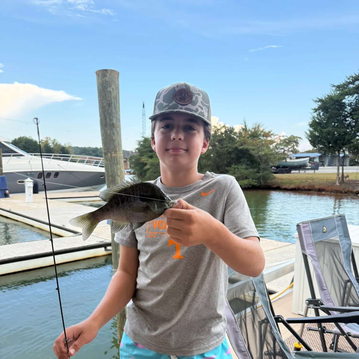Bluegill caught on Fishbrain