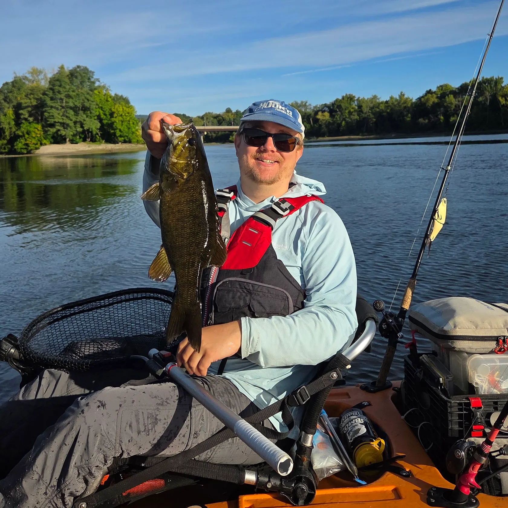 Smallmouth bass caught on Fishbrain