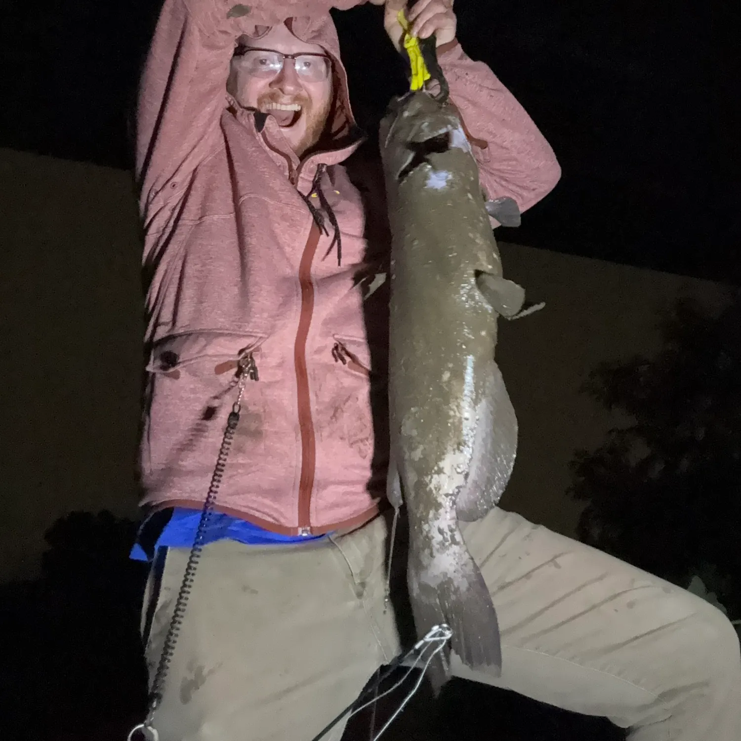 Channel catfish caught on Fishbrain