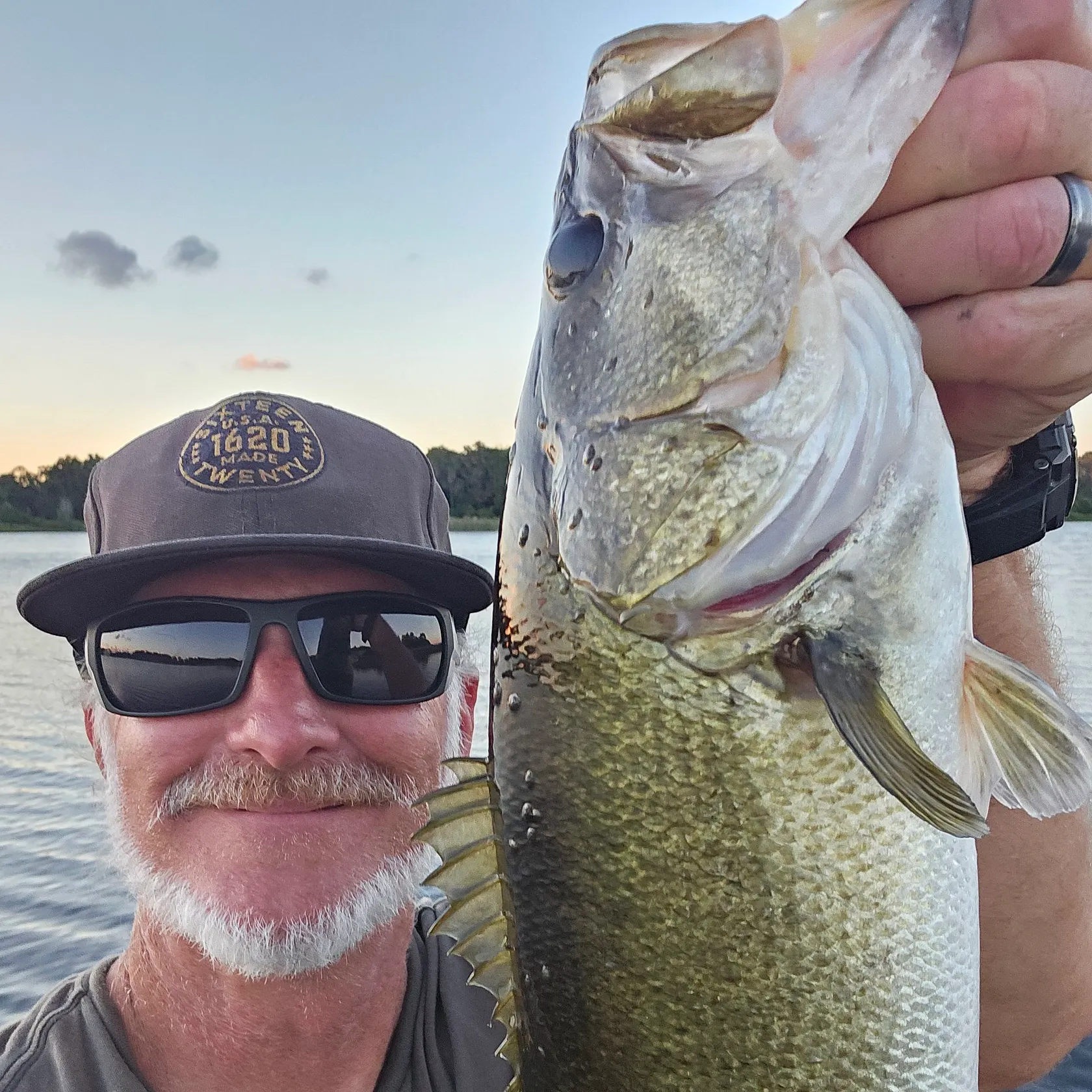Florida bass caught on Fishbrain