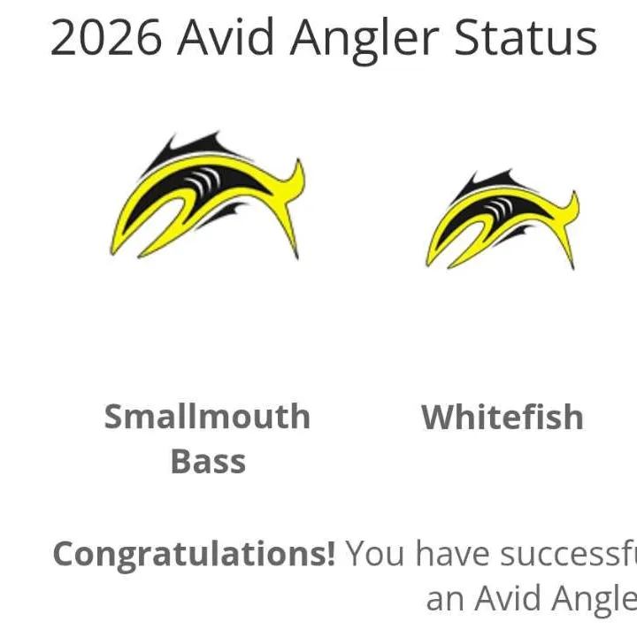 recently logged catches