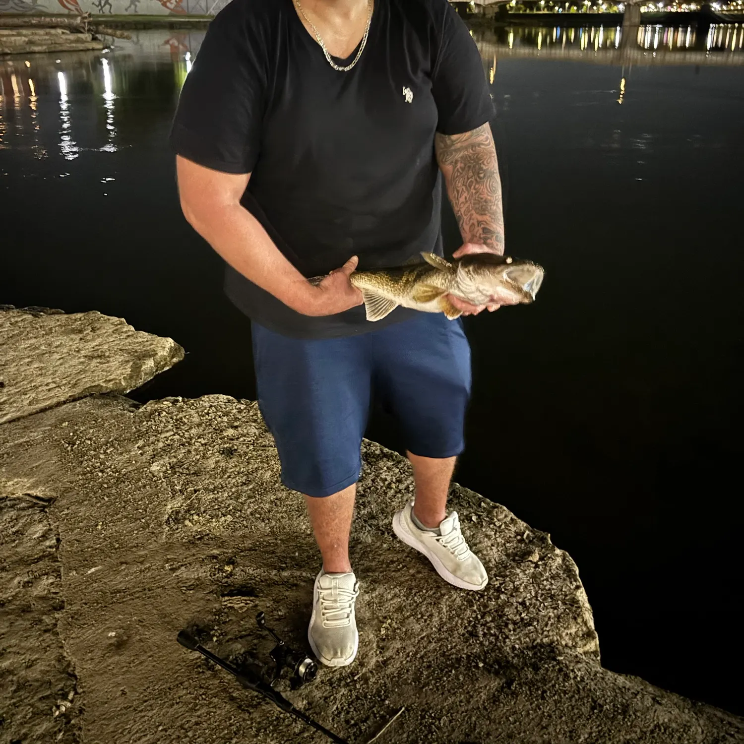 Walleye caught on Fishbrain