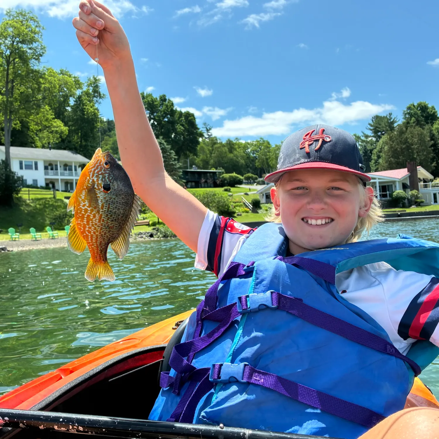 The most recent Pumpkinseed catches on Fishbrain