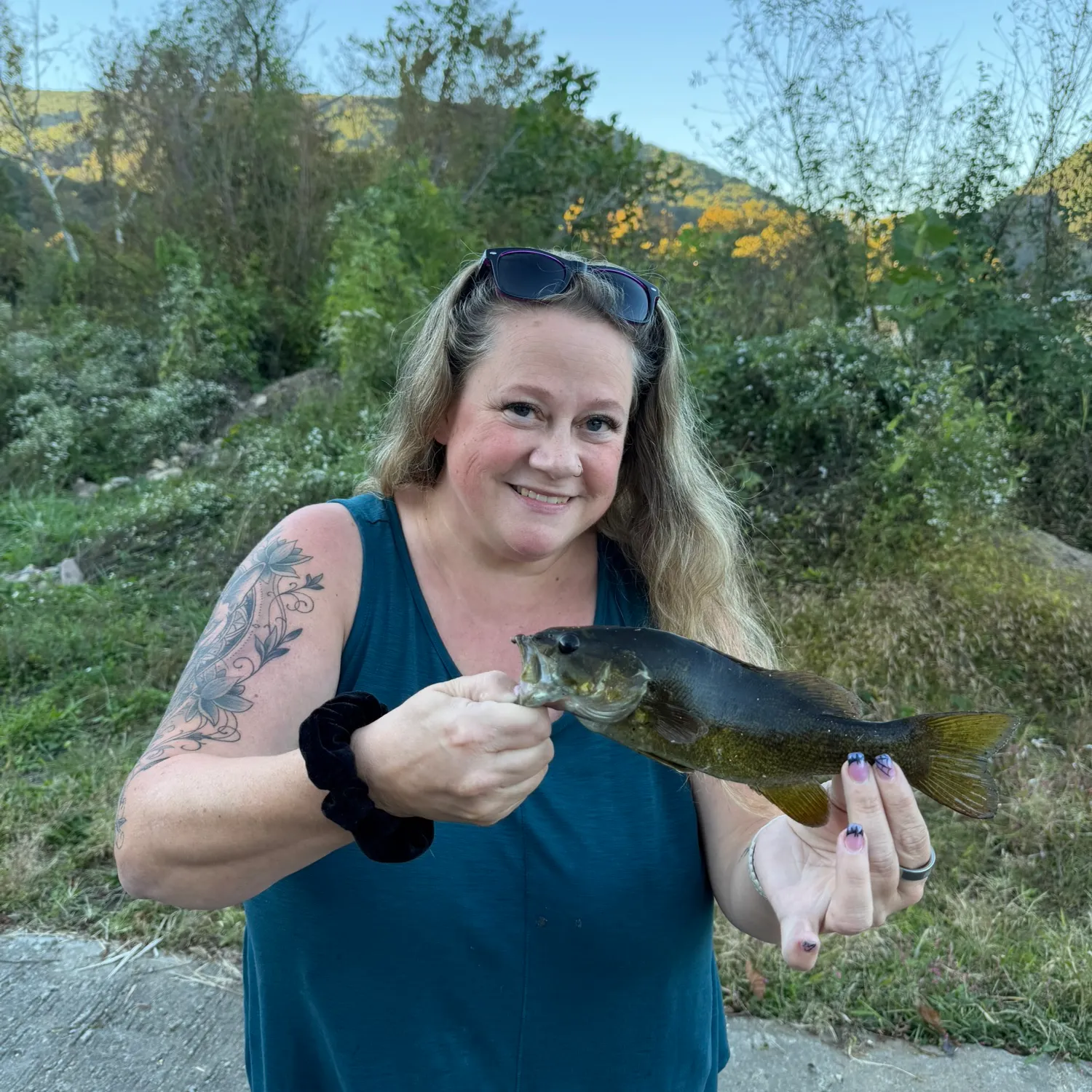 Smallmouth bass caught on Fishbrain
