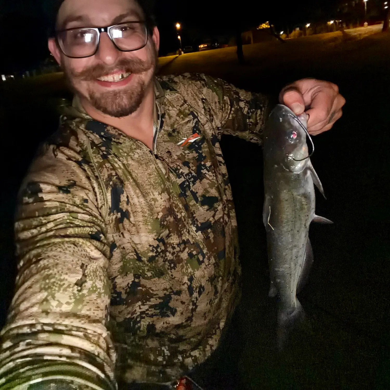 Channel catfish caught on Fishbrain
