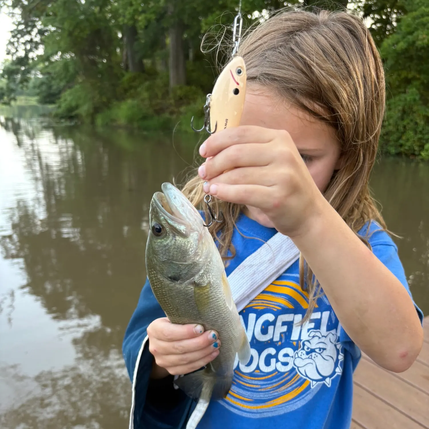 Smallmouth bass caught on Fishbrain