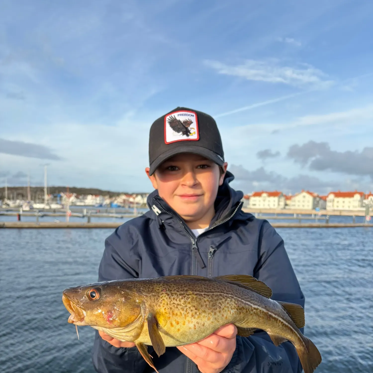 Atlantic cod caught on Fishbrain