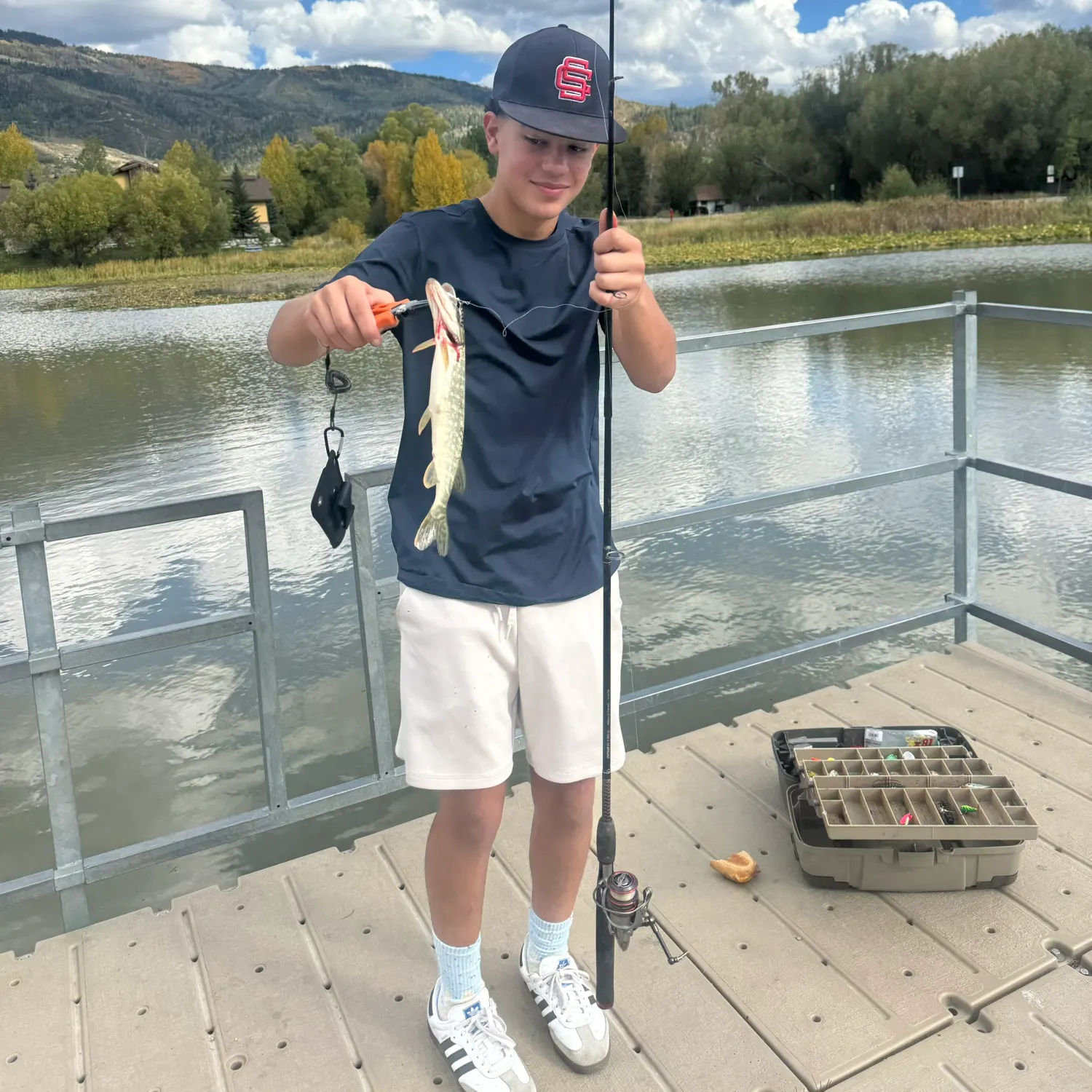 Northern pike caught on Fishbrain
